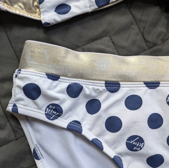 👛10/20$ Betsey Jonhson Bikini 12Y - Picture 2 of 7